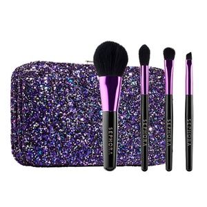 NEW SEPHORA Dark Rainbow Ready in Five Brush Set